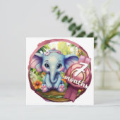 Invitation Baby - 7 months (Debout devant)