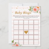 Invitation Baby Bingo Game (Devant)