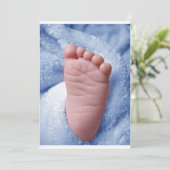 Invitation Baby Boy (Debout devant)