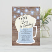 Invitation Baby Boy est en train de brasser des garçons Baby (Debout devant)