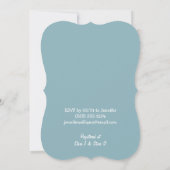 Invitation Baby Boy Monkey & Lion, Pastel Baby shower Invitat (Dos)