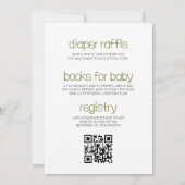 Invitation Baby Boy Shower Dinosaur All in One (Dos)