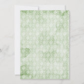 Invitation Baby Dino Baby shower Emoji Jeu de devis (Dos)