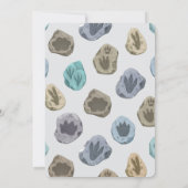 Invitation Baby Dinosaurs, Volcano, T-Rex Baby Shower (Dos)