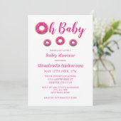 Invitation Baby Donut (Debout devant)