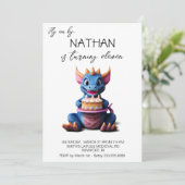 Invitation *~* Baby Dragon AP88 Cake Photo Anniversaire (Debout devant)