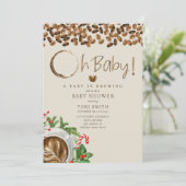 Invitation Baby est en train de brasser Oh Baby Christmas Caf (Debout devant)