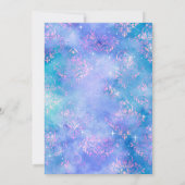 Invitation Baby Girl Cendrillon Princesse Baby shower de tran (Dos)