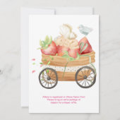 Invitation Baby Girl Fairy in Pink Teacup Baby shower | (Dos)