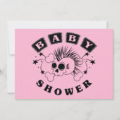 Invitation Baby Girl Shower Invite (Devant)