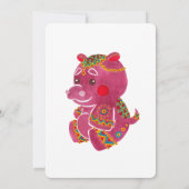 Invitation Baby Hippo (Dos)
