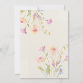 Invitation Baby in Bloom Baby Shower Pink (Dos)