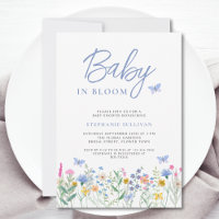 Baby in Bloom Fête de Naissance Fleur des Champs G
