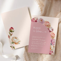 Baby In Bloom Fleur de Pivoine Rose Arche Baby Sho