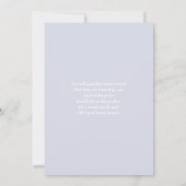 Invitation Baby in Bloom Pastel Wildflowers Baby Shower (Dos)