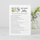 Invitation Baby Is Brewing Baby Shower Jokes Game with Answer (Debout devant)