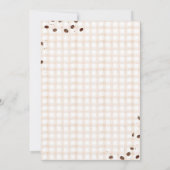 Invitation Baby is Brewing Coffee Bean Theme Baby Shower (Dos)