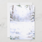 Invitation Baby It’s Cold Outside Winter Woodland Baby Shower (Dos)