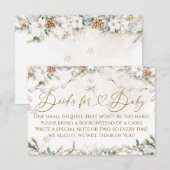 Invitation Baby Its Cold Outside Clothest Line Baby Shower (Devant / Derrière)