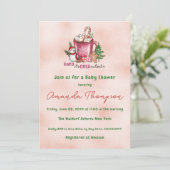 Invitation Baby It's Cold Outside Gender Neutral Baby shower (Debout devant)
