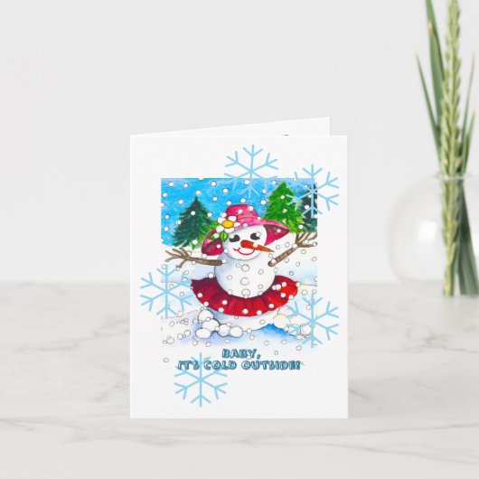 Invitation Baby It's Cold Outside! Party Supplies (Devant)