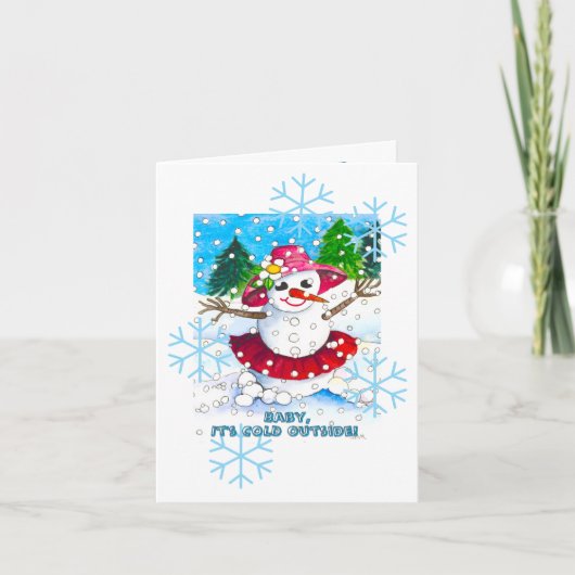 Invitation Baby It's Cold Outside! Party Supplies (Devant)