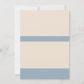 Invitation Baby Jungle Animaux (Dos)