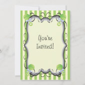 Invitation Baby Neutre Douche Victorienne Tea Party Invitatio (Dos)