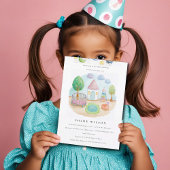 Invitation Baby Nursery Essential Cute Pastel Baby shower