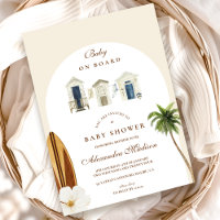 Baby on Board Baby shower de plage