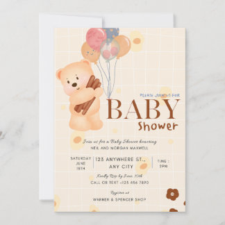 Invitation Baby On The Way Vibes