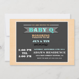 Invitation BaBy Q Baby shower
