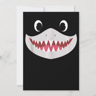 Invitation Baby Shark Halloween - Cadeaux de requin mignons