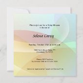 Invitation Baby-Shopping Pastel (Dos)