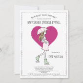 Invitation Baby shower (Devant)