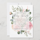 Invitation baby shower (Devant)