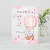 Invitation baby shower (Debout devant)