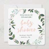 Invitation baby shower (Devant)