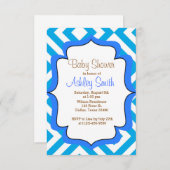 Invitation Baby shower (Devant / Derrière)