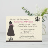 Invitation Baby shower (Debout devant)