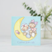 Invitation Baby shower (Debout devant)