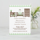 Invitation Baby shower (Debout devant)