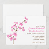 Invitation Baby shower (Devant / Derrière)