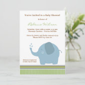 Invitation baby shower (Debout devant)