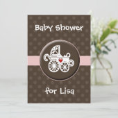 Invitation baby shower (Debout devant)