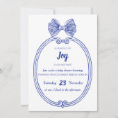Invitation baby shower (Devant)
