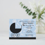 Invitation baby shower (Debout devant)