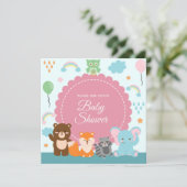 Invitation baby shower (Debout devant)