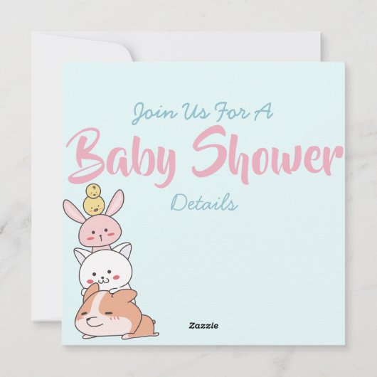 Invitation baby shower (Dos)