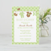 Invitation Baby shower (Debout devant)